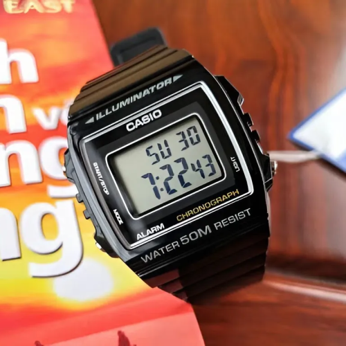 Đồng Hồ Casio 43.8 x 40.7 mm Nam W-215H-1AVDF