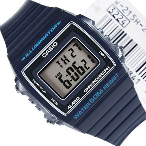 Đồng Hồ Casio 41mm Nam W-215H-2AVDF