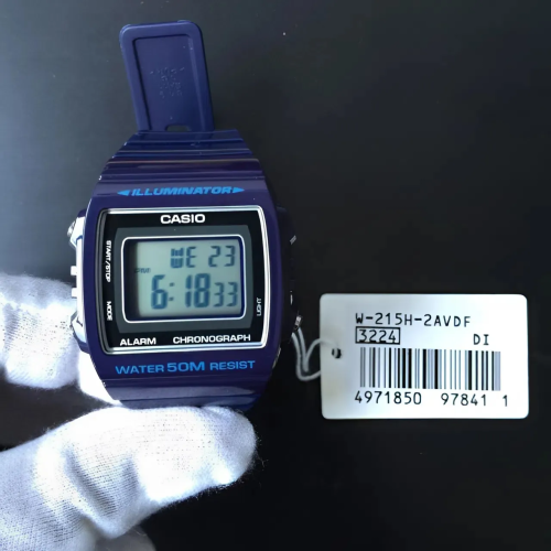Đồng Hồ Casio 41mm Nam W-215H-2AVDF