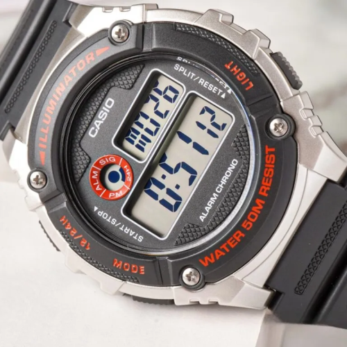 Đồng Hồ Casio 43.8mm Nam W-216H-1CVDF