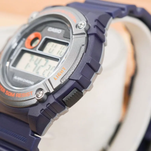 Đồng Hồ Casio 43.8mm Nam W-216H-2BVDF