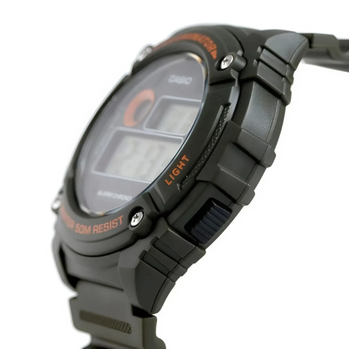 Đồng Hồ Casio 43.8mm Nam W-216H-3BVDF