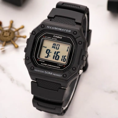 Đồng Hồ Casio 44.4 x 43.2 mm Nam W-218H-1AVDF