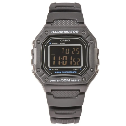 Đồng Hồ Casio 44.4 x 43.2 mm Unisex W-218H-1BVDF