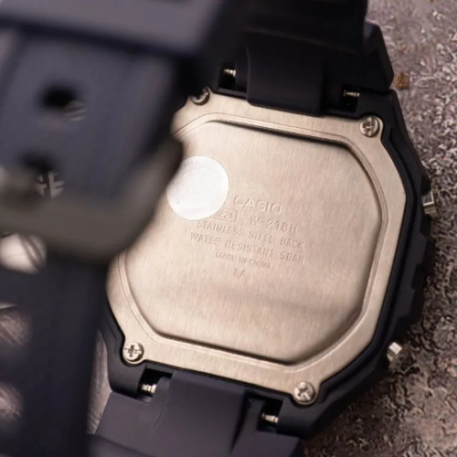 Đồng Hồ Casio 44.4 x 43.2 mm Nam W-218H-2AVDF