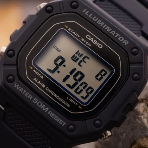 Đồng Hồ Casio 44.4 x 43.2 mm Nam W-218H-2AVDF