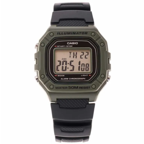 Đồng Hồ Casio 44.4 x 43.2 mm Nam W-218H-3AVDF
