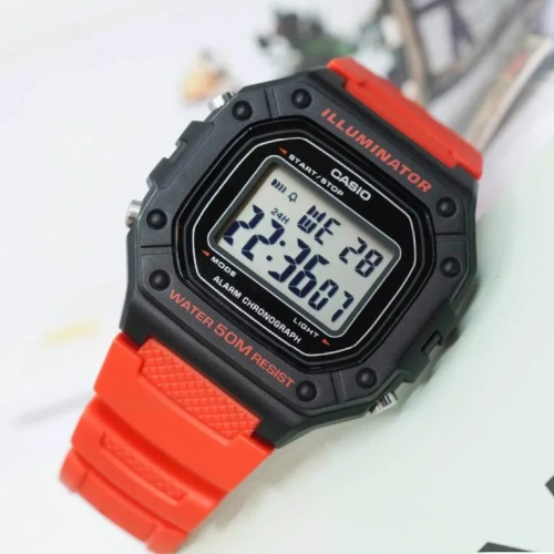 Đồng Hồ Casio Nam W-218H-4B2VDF