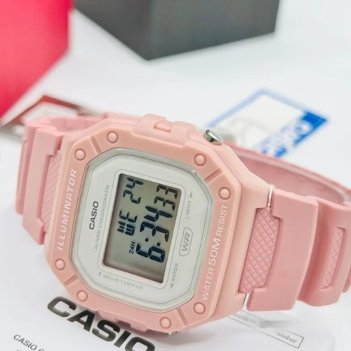 Đồng Hồ Casio 44.4 x 43.2 mm Unisex W-218HC-4AVDF