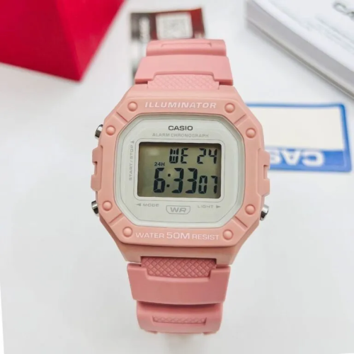 Đồng Hồ Casio 44.4 x 43.2 mm Unisex W-218HC-4AVDF