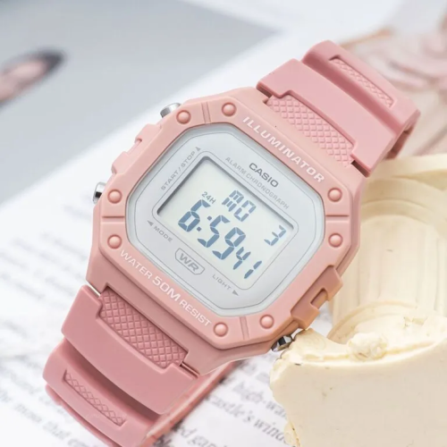 Đồng Hồ Casio 44.4 x 43.2 mm Unisex W-218HC-4AVDF