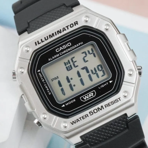 Đồng Hồ Casio 44.4 mm x 43.2 mm Nam W-218HM-7AVDF