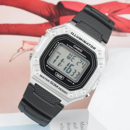 Đồng Hồ Casio 44.4 mm x 43.2 mm Nam W-218HM-7AVDF