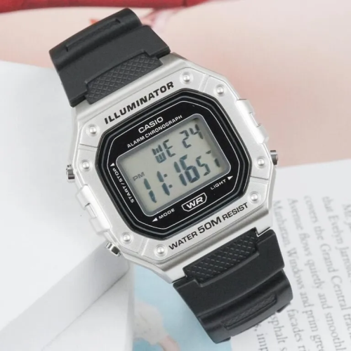 Đồng Hồ Casio 44.4 mm x 43.2 mm Nam W-218HM-7AVDF