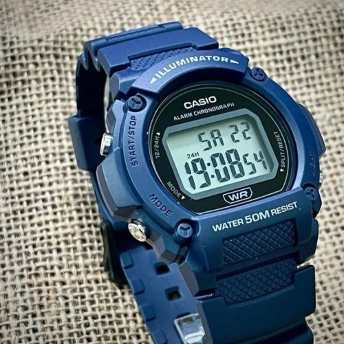 Đồng Hồ Casio 47mm Nam W-219H-2AVDF