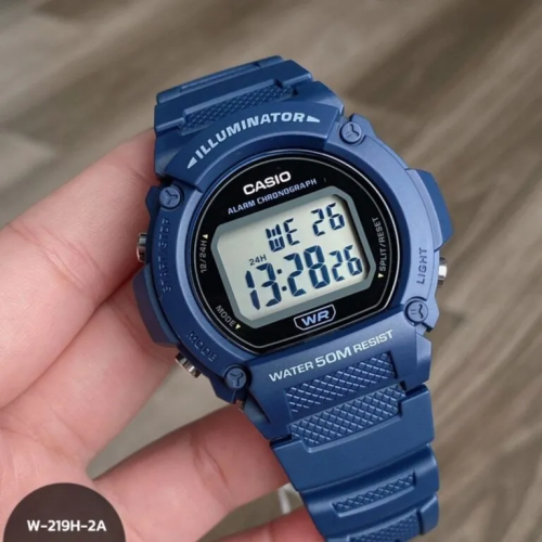 Đồng Hồ Casio 47mm Nam W-219H-2AVDF
