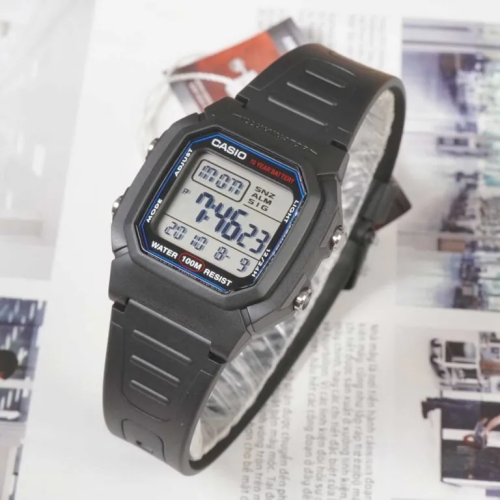 Đồng Hồ Casio 44.2 x 36.8 mm Nam W-800H-1AVDF