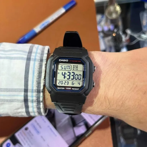 Đồng Hồ Casio 44.2 x 36.8 mm Nam W-800H-1AVDF