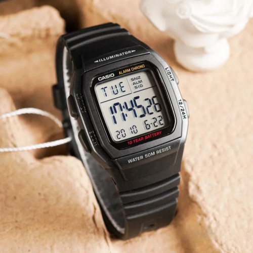 Đồng Hồ Casio 43.9 x 35.7 mm Nam W-96H-1BVDF