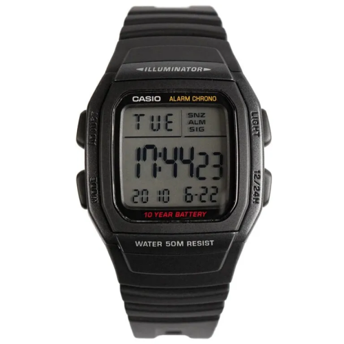 Đồng Hồ Casio 43.9 x 35.7 mm Nam W-96H-1BVDF