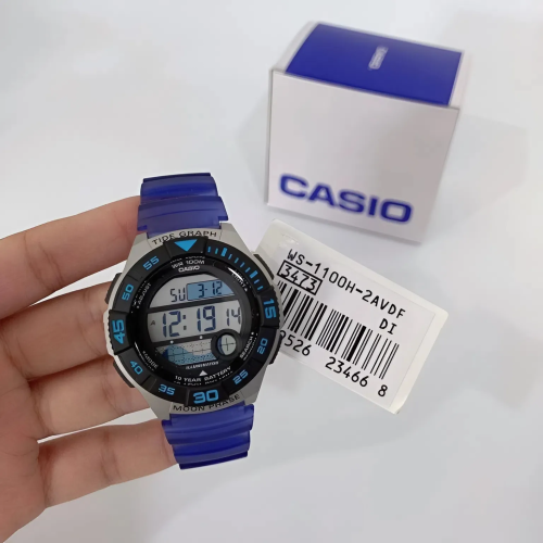 Đồng Hồ Casio 43mm Nam WS-1100H-2AVDF