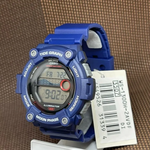 Đồng Hồ Casio 51mm Nam WS-1300H-2AVDF