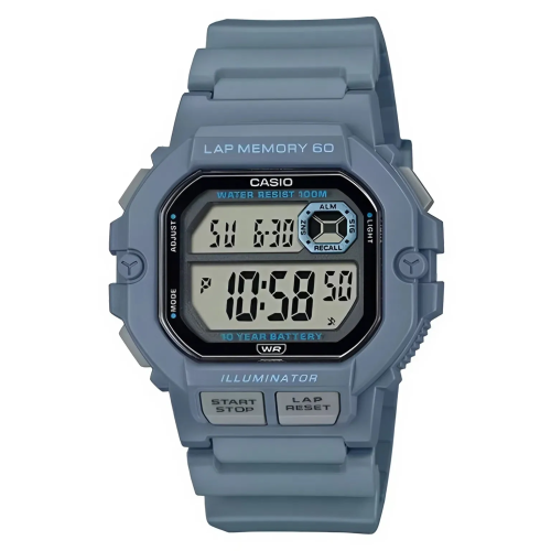 Đồng Hồ Casio 44.5mm Nam WS-1400H-2AVDF