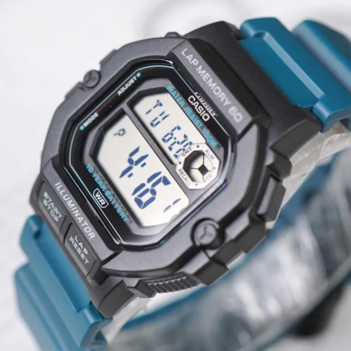 Đồng Hồ Casio 47.2 x 44.5 mm Nam WS-1400H-3AVDF