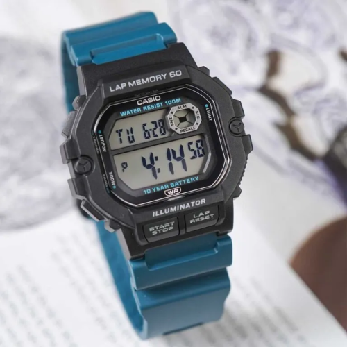 Đồng Hồ Casio 47.2 x 44.5 mm Nam WS-1400H-3AVDF