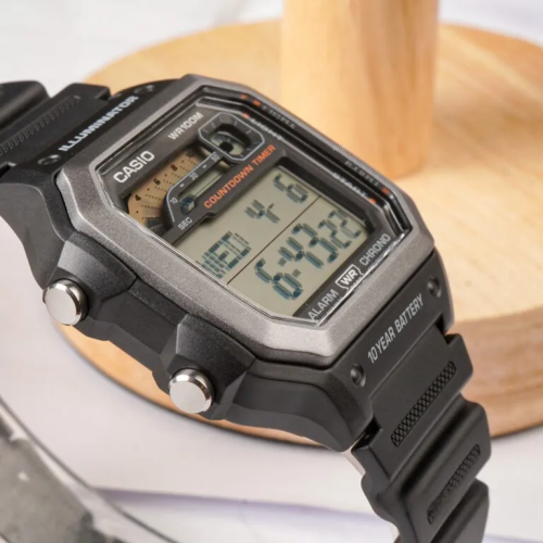Đồng Hồ Casio Nam WS-1600H-1AVDF