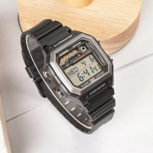 Đồng Hồ Casio Nam WS-1600H-1AVDF