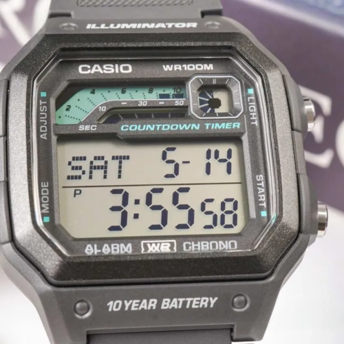 Đồng Hồ Casio Nam WS-1600H-8AVDF