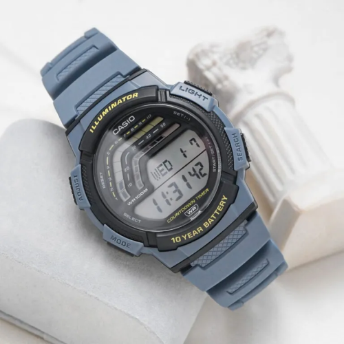 Đồng Hồ Casio 48.2 x 45 x 13.8 mm Nam WS-1800-2AVDF