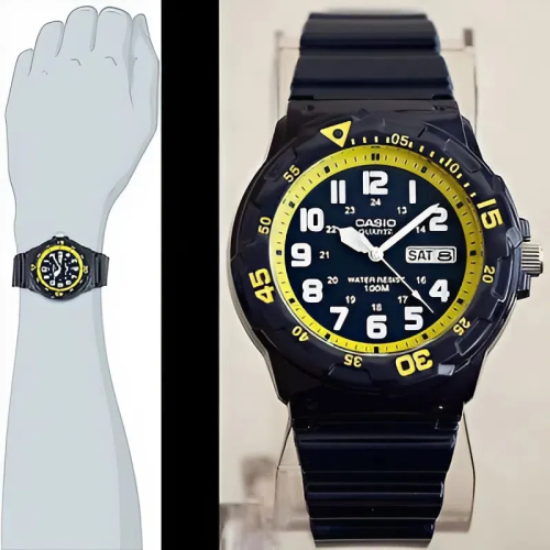 Đồng Hồ Casio 44.5mm Nam MRW-200HC-2BVDF