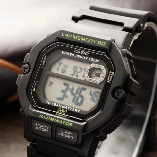 Đồng Hồ Casio 47.2 x 44.5 mm Nam WS-1400H-1AVDF