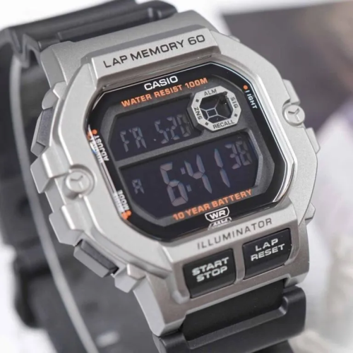 Đồng Hồ Casio 47.2 x 44.5mm Nam WS-1400H-1BVDF