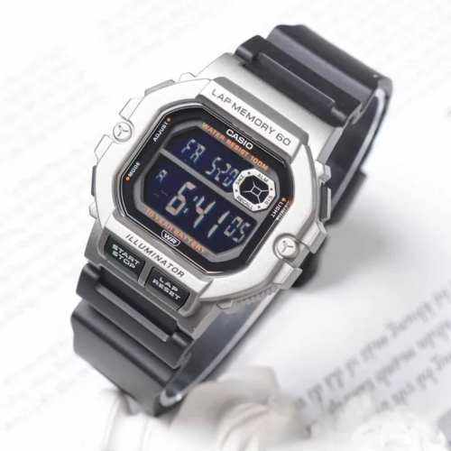 Đồng Hồ Casio 47.2 x 44.5mm Nam WS-1400H-1BVDF
