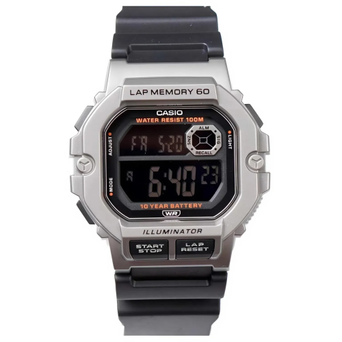 Đồng Hồ Casio 47.2 x 44.5mm Nam WS-1400H-1BVDF