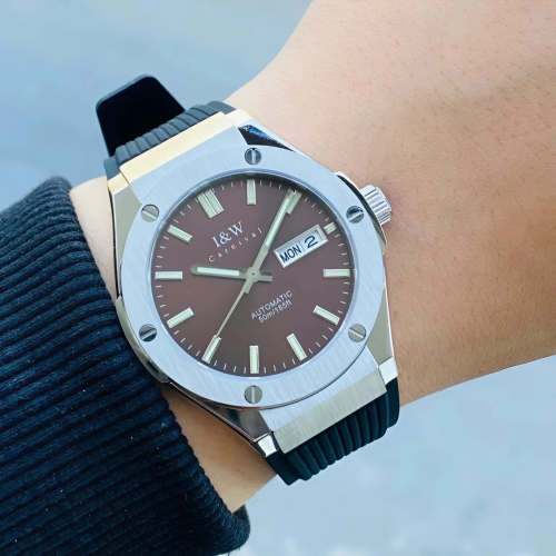 Đồng Hồ I&W Carnival 42mm Nam 55851GT-VT-DCS-N
