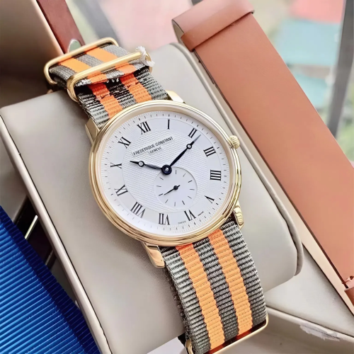 Đồng Hồ Frederique Constant 37mm Nam FC-235M4S5-GR-ORANGE 
