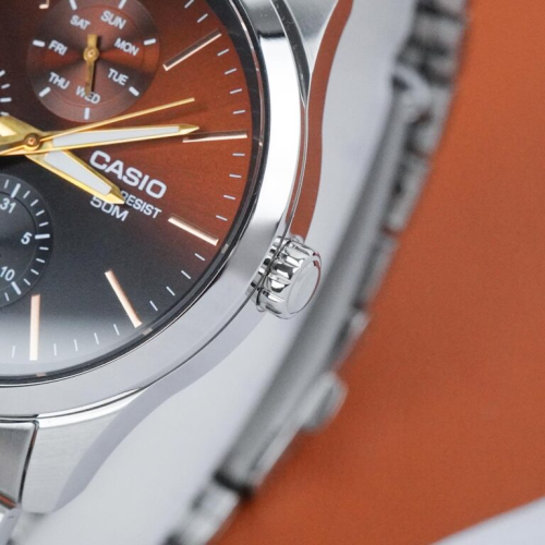 Đồng Hồ Casio 42mm Nam MTP-E330D-5AVDF