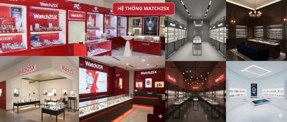 Hệ thống cửa hàng Watch25X