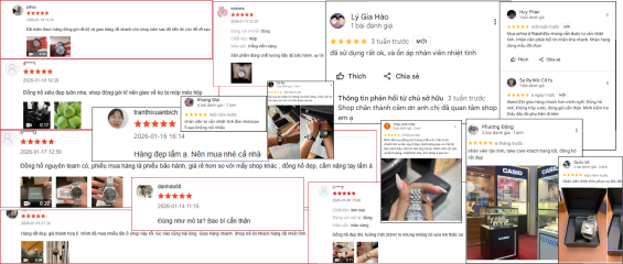 Khách hàng thực tế đánh giá sản phẩm
