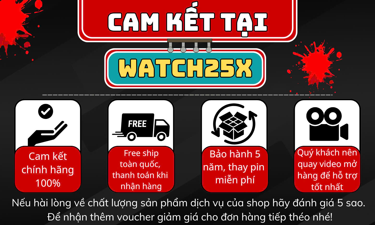 Cam kết tại wach25x