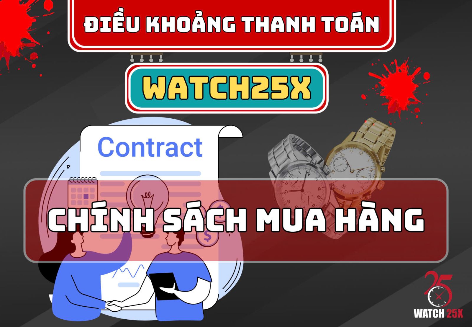 Điều khoảng thanh toán & Chính sách mua hàng