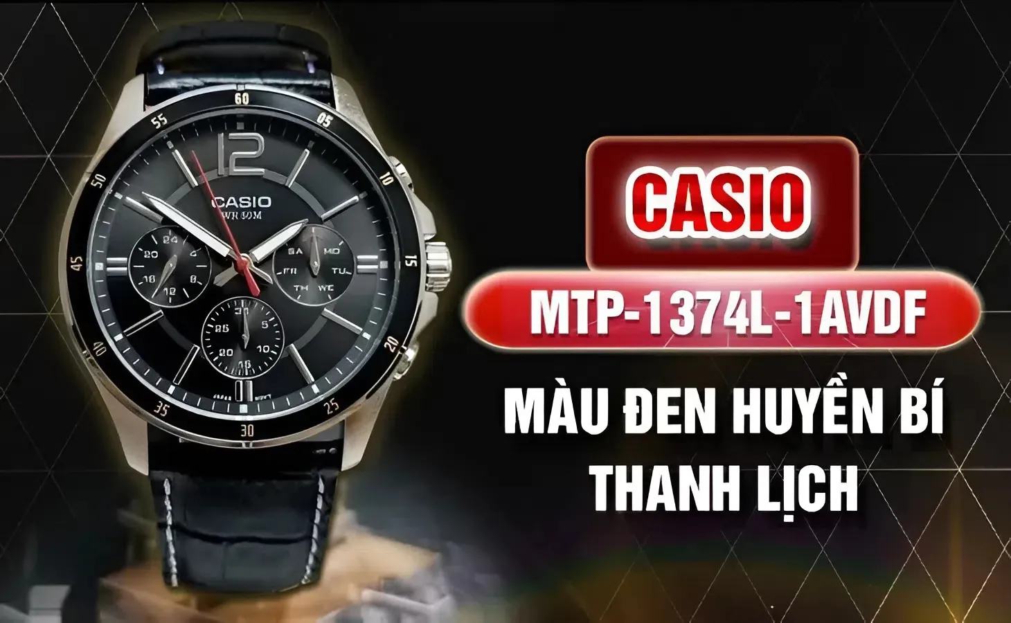 Thiết kế sang trọng – Màu đen huyền bí, lịch lãm và dễ phối đồ