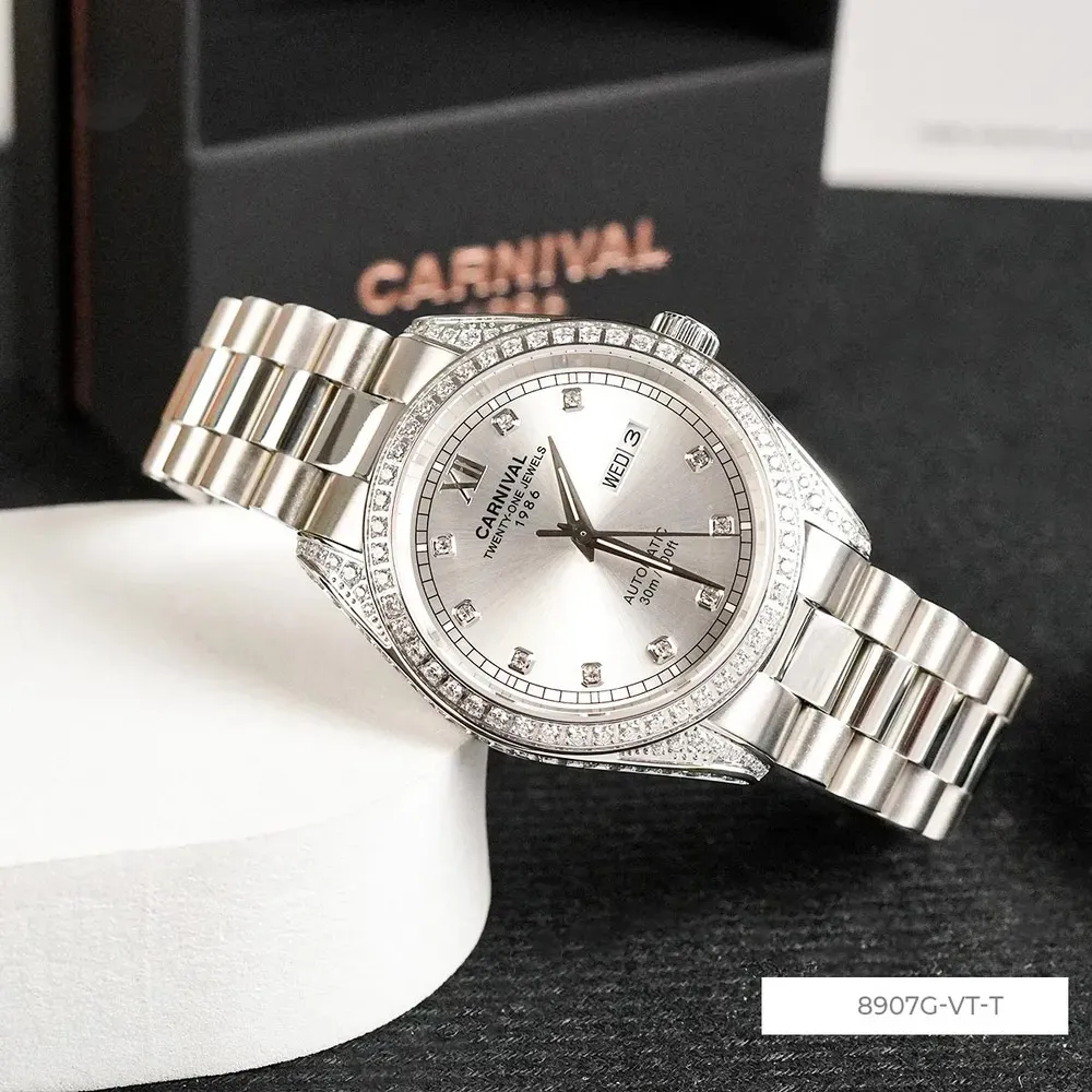 Đồng Hồ Carnival  8907G-VT-T đẳng cấp 